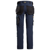 Pantalon Bleu foncé en tissu extensible avec poches holster - AllroundWork 6271 - OFFICINA.shop