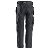 Pantalon Gris de travail avec poches holster, Canvas+ 6224 - OFFICINA.shop