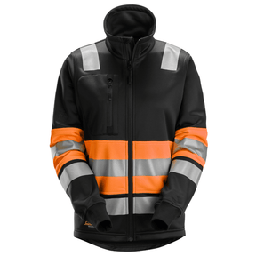 Veste pour femme avec fermeture à glissière pleine longueur haute visibilité Classe 1 - 8077 - OFFICINA.shop