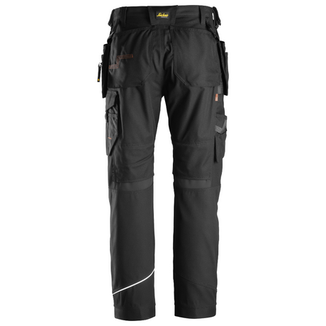 Pantalon Noir de travail avec poches holster, Canvas+ RuffWork 6214 - OFFICINA.shop