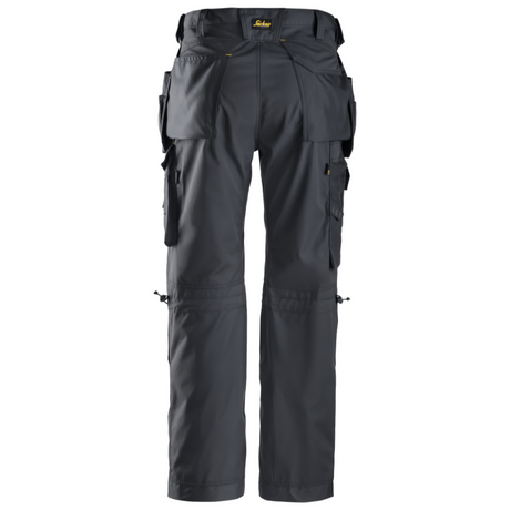 Pantalon Gris foncé pour poseur de revêtement de sol avec poches holster, Rip-Stop - 3223 - OFFICINA.shop