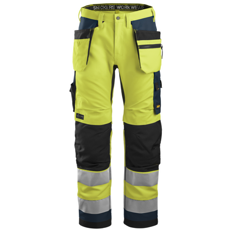 Pantalon+ haute visibilité avec poches holster, Classe 2 - AllroundWork 6230 - OFFICINA.shop