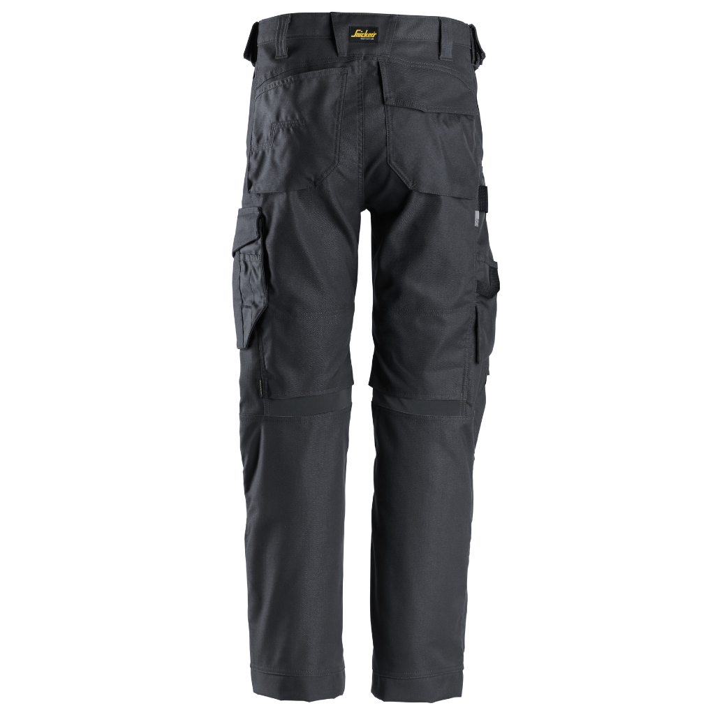 Pantalon Gris de travail en tissu extensible, Canvas+ AllroundWork 6324 - OFFICINA.shop