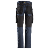 Pantalon Bleu foncé sans poches pour genouillères - AllroundWork 6803 - OFFICINA.shop