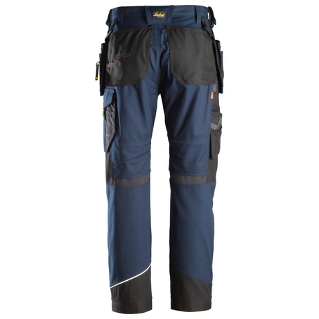 Pantalon Bleu foncé de travail avec poches holster, Canvas+ RuffWork 6214 - OFFICINA.shop