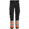 Pantalon en tissu extensible haute visibilité, Classe 1 - 6334 - OFFICINA.shop