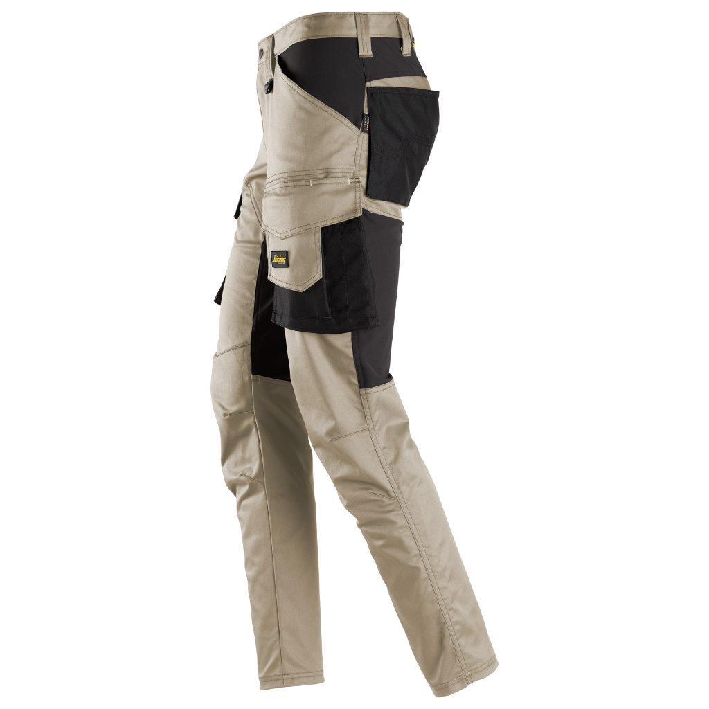 Pantalon Khaki sans poches pour genouillères - AllroundWork 6803 - OFFICINA.shop