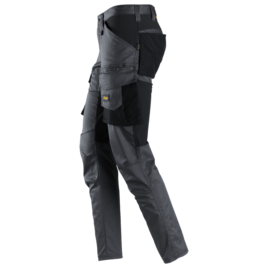 Pantalon Gris sans poches pour genouillères - AllroundWork 6803 - OFFICINA.shop