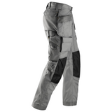 Pantalon Gris pour poseur de revêtement de sol avec poches holster, Rip-Stop - 3223 - OFFICINA.shop