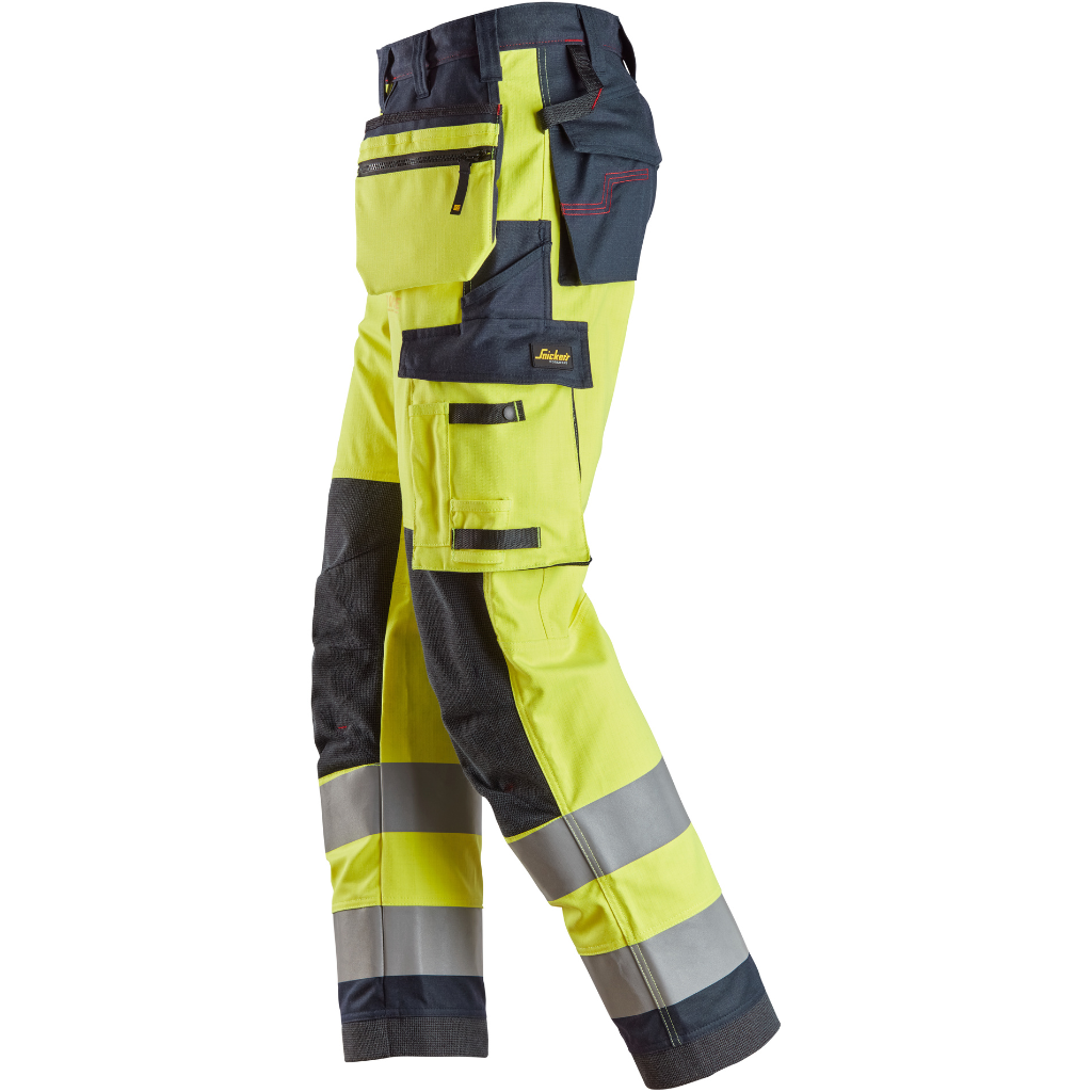 Pantalon de travail, coupe régulière, haute visibilité, Classe 2 - ProtecWork 6361 - OFFICINA.shop