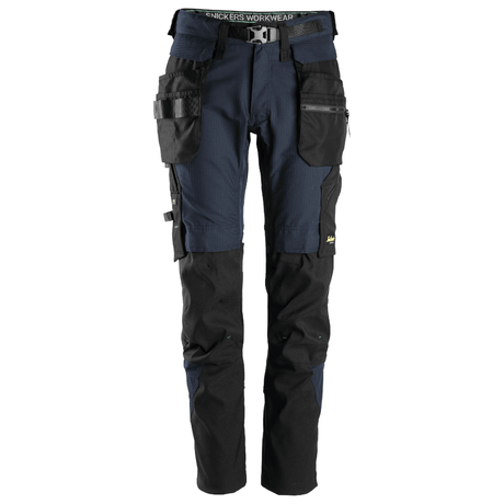 Pantalon de travail Bleu foncé avec poches holster détachables - 6972 FlexiWork - OFFICINA.shop