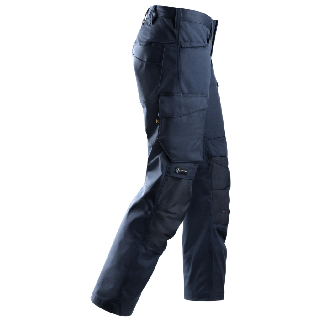 Pantalon de service Bleu foncé avec poches pour genouillères - 6801 - OFFICINA.shop