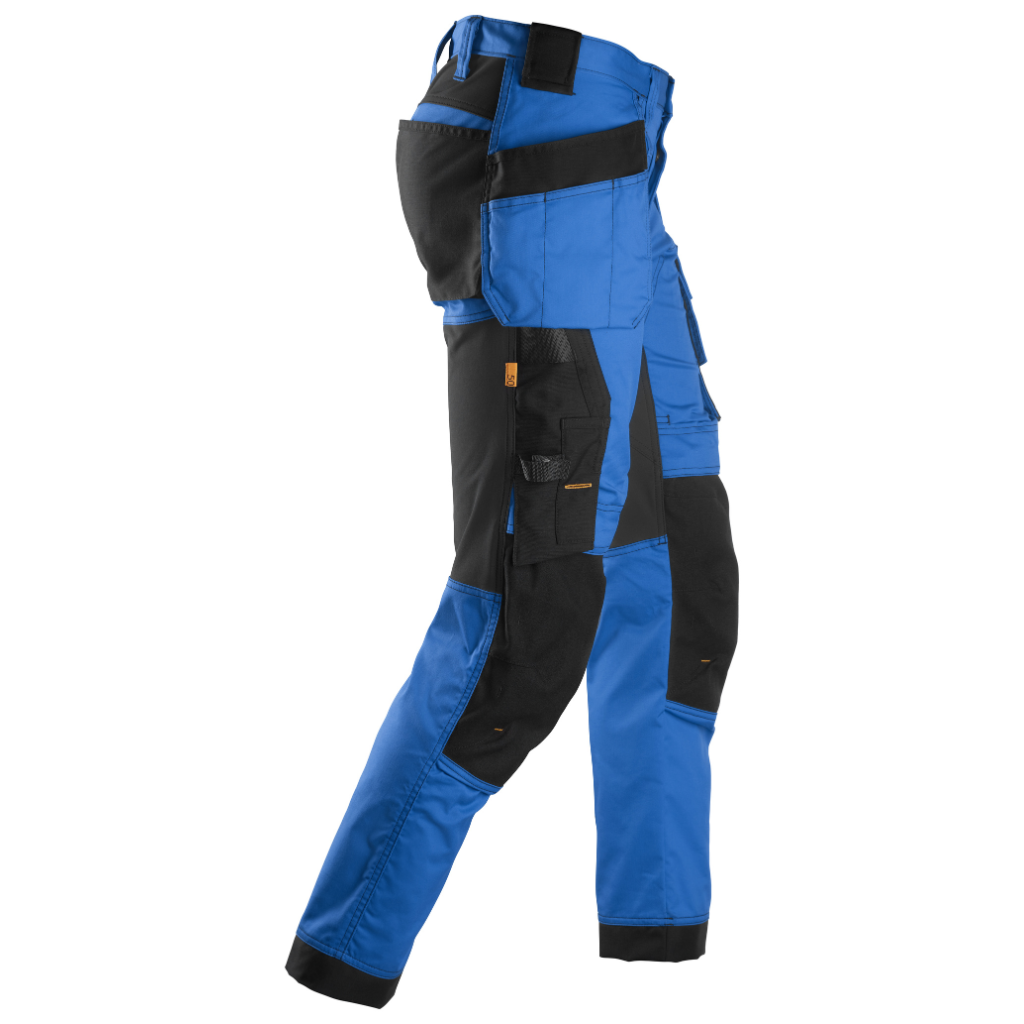 Pantalon Bleu en tissu extensible avec poches holster - AllroundWork 6241 - OFFICINA.shop