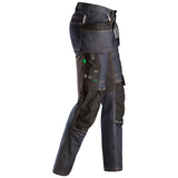 Pantalon de travail en denim avec poches holster - FlexiWork 6955 - OFFICINA.shop