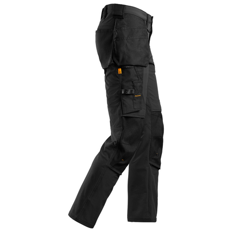 Pantalon Noir foncé en tissu extensible avec poches holster - AllroundWork 6271 - OFFICINA.shop