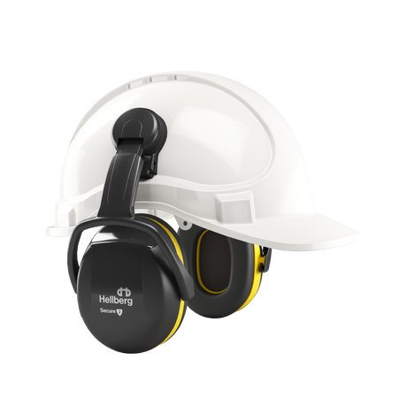 Casque anti-bruit Hellberg avec fixation de casque Secure 2 - OFFICINA.shop