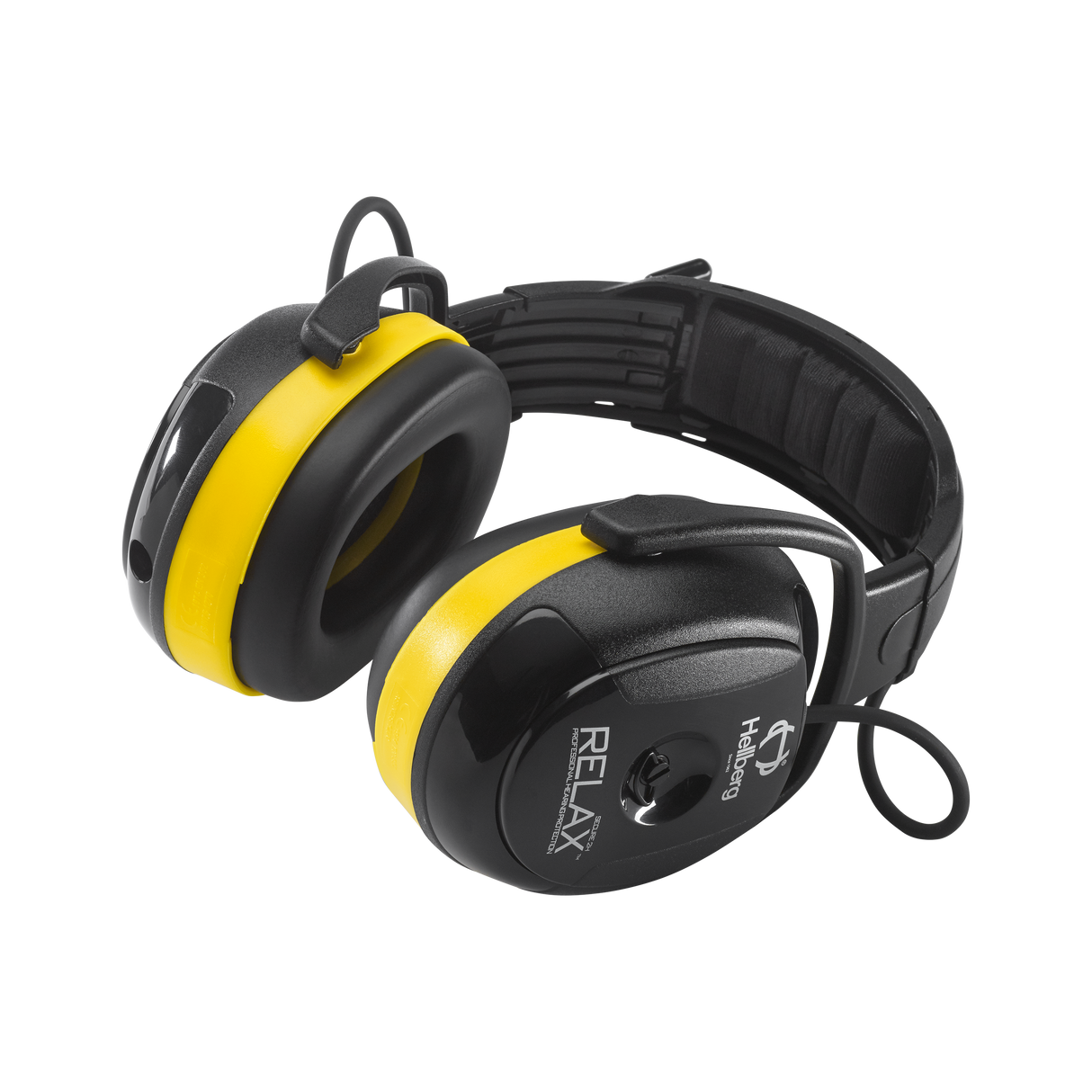 Casque anti-bruit avec radio Hellberg Relax avec arceau - 45002-001 - OFFICINA.shop