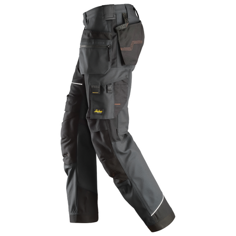 Pantalon Gris foncé de travail avec poches holster, Canvas+ RuffWork 6214 - OFFICINA.shop