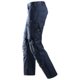 Pantalon de service Bleu foncé avec poches pour genouillères - 6801 - OFFICINA.shop