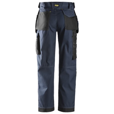 Pantalon d’artisan Bleu foncé avec poches holster, Rip-Stop - 3213 - OFFICINA.shop