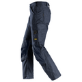 Pantalon Bleu foncé de travail en tissu extensible, Canvas+ AllroundWork 6324 - OFFICINA.shop