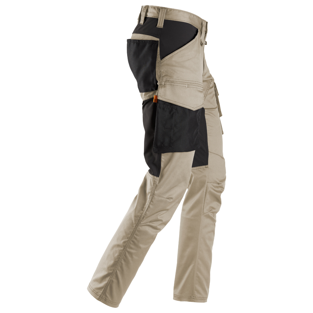 Pantalon Khaki sans poches pour genouillères - AllroundWork 6803 - OFFICINA.shop