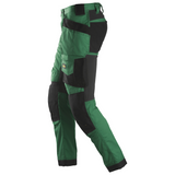 Pantalon Vert en tissu extensible avec poches holster - AllroundWork 6241 - OFFICINA.shop