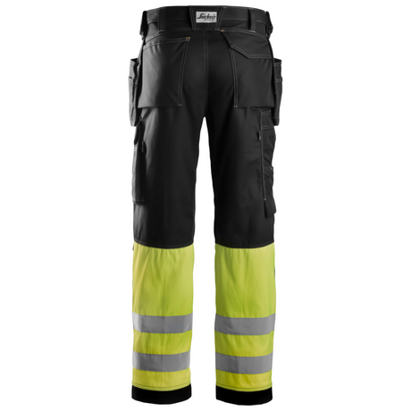 Pantalon en coton haute visibilité avec poches holster, Classe 1 - 3235 - OFFICINA.shop