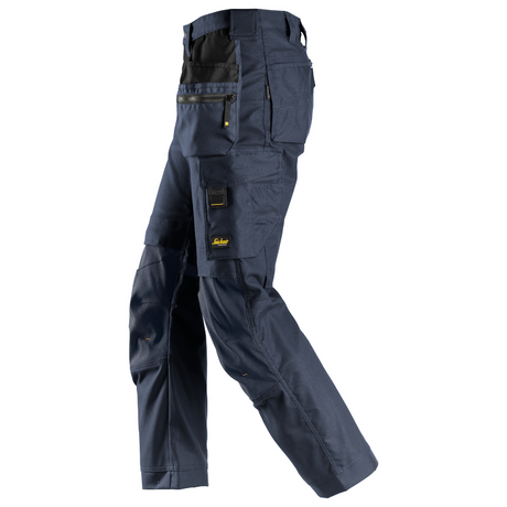 Pantalon Bleu foncé de travail avec poches holster, Canvas+ 6224 - OFFICINA.shop