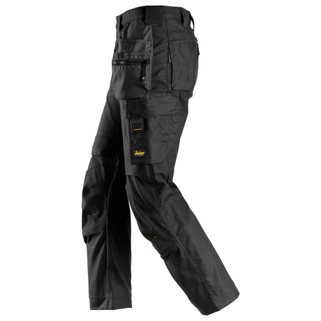 Pantalon Noir de travail avec poches holster, Canvas+ - 6224 - OFFICINA.shop