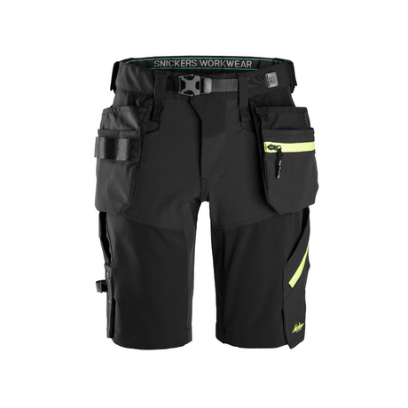 Shorts aus Softshell-Stretchstoff mit Holstertaschen – FlexiWork 6140
