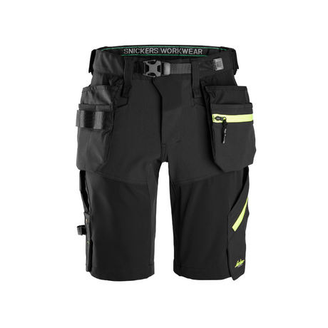 Short en tissu extensible Softshell avec poches holster - FlexiWork 6140 - OFFICINA.shop