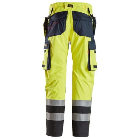 Pantalon de travail renforcé avec poches holster, haute visibilité, Classe 1 - ProtecWork 6265 - OFFICINA.shop