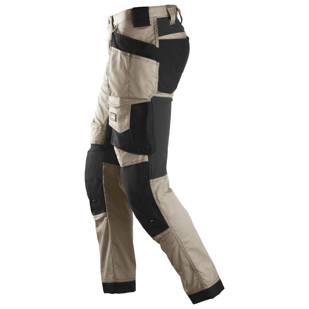 Pantalon Khaki en tissu extensible avec poches holster - AllroundWork 6241 - OFFICINA.shop