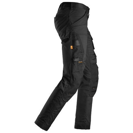 Pantalon Noir en tissu extensible - AllroundWork 6341 - OFFICINA.shop