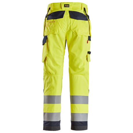 Pantalon de travail avec poches holster, haute visibilité, Classe 2 - ProtecWork 6260 - OFFICINA.shop