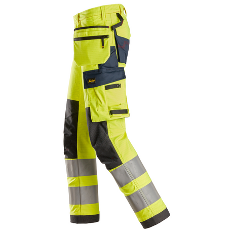 Pantalon de travail extensible avec poches holster haute visibilité, Classe 2 - ProtecWork 6268 - OFFICINA.shop