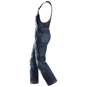 Salopette avec poches holster, Canvas+ 0214 marine - OFFICINA.shop