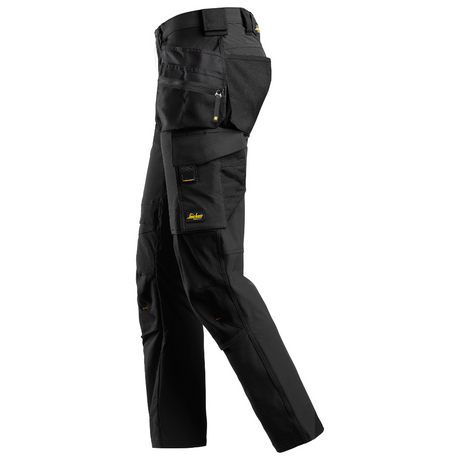 Pantalon Noir foncé en tissu extensible avec poches holster - AllroundWork 6271 - OFFICINA.shop