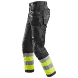 Pantalon+ avec poches holster, haute visibilité, Classe 1 - FlexiWork 6931 - OFFICINA.shop