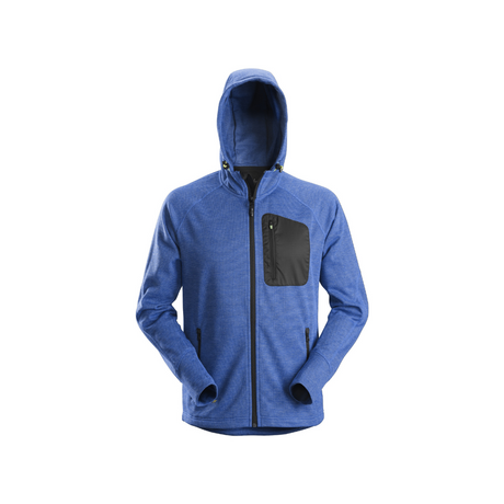 Fleece-Sweatshirt mit Kapuze – FlexiWork 8041