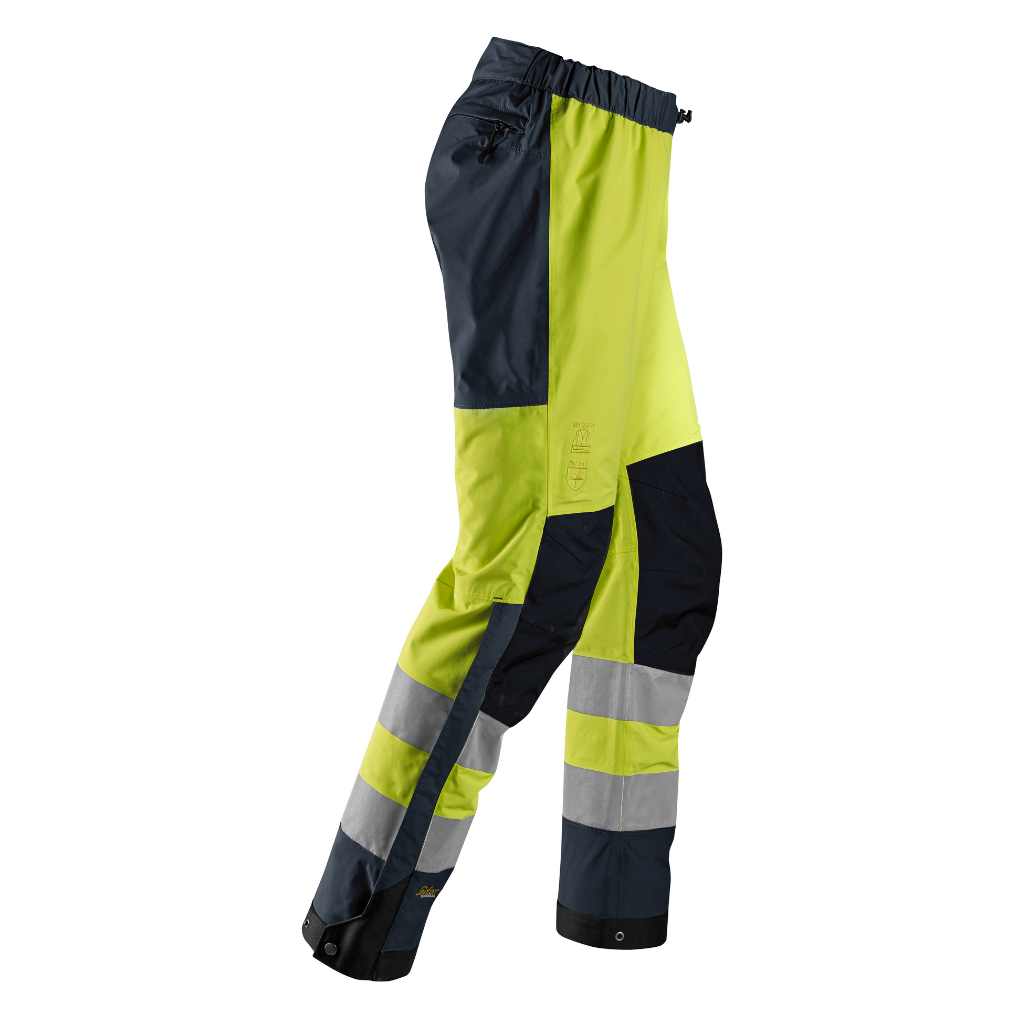 Pantalon Shell imperméable à haute visibilité, Classe 2 - AllroundWork 6530 - OFFICINA.shop