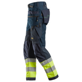Pantalon+ avec poches holster, haute visibilité, Classe 1 - FlexiWork 6931 - OFFICINA.shop