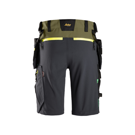 Short en tissu extensible Softshell avec poches holster - FlexiWork 6140 - OFFICINA.shop