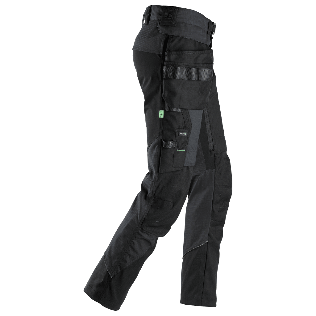 Pantalon de travail Gris avec poches holster détachables - 6972 FlexiWork - OFFICINA.shop