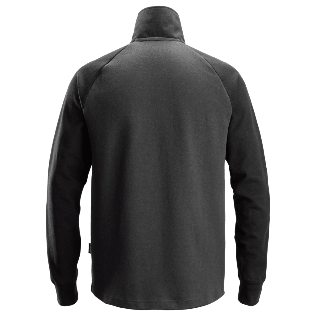 Sweat-shirt bicolore demi-zippé - 2841 - OFFICINA.shop