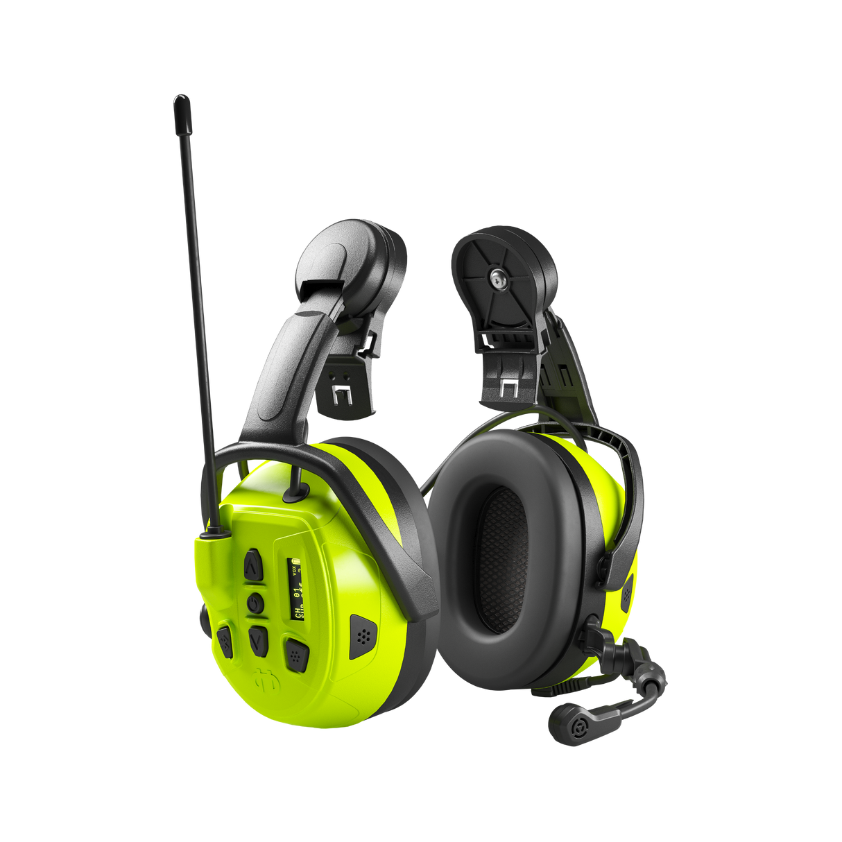 Casque anti-bruit avec fixation de casque actif Hellberg Local 446 - OFFICINA.shop