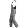 Salopette avec poches holster, Canvas+ 0214 gris - OFFICINA.shop