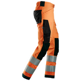 Pantalon en tissu extensible haute visibilité, Classe 2 - 6343 - OFFICINA.shop