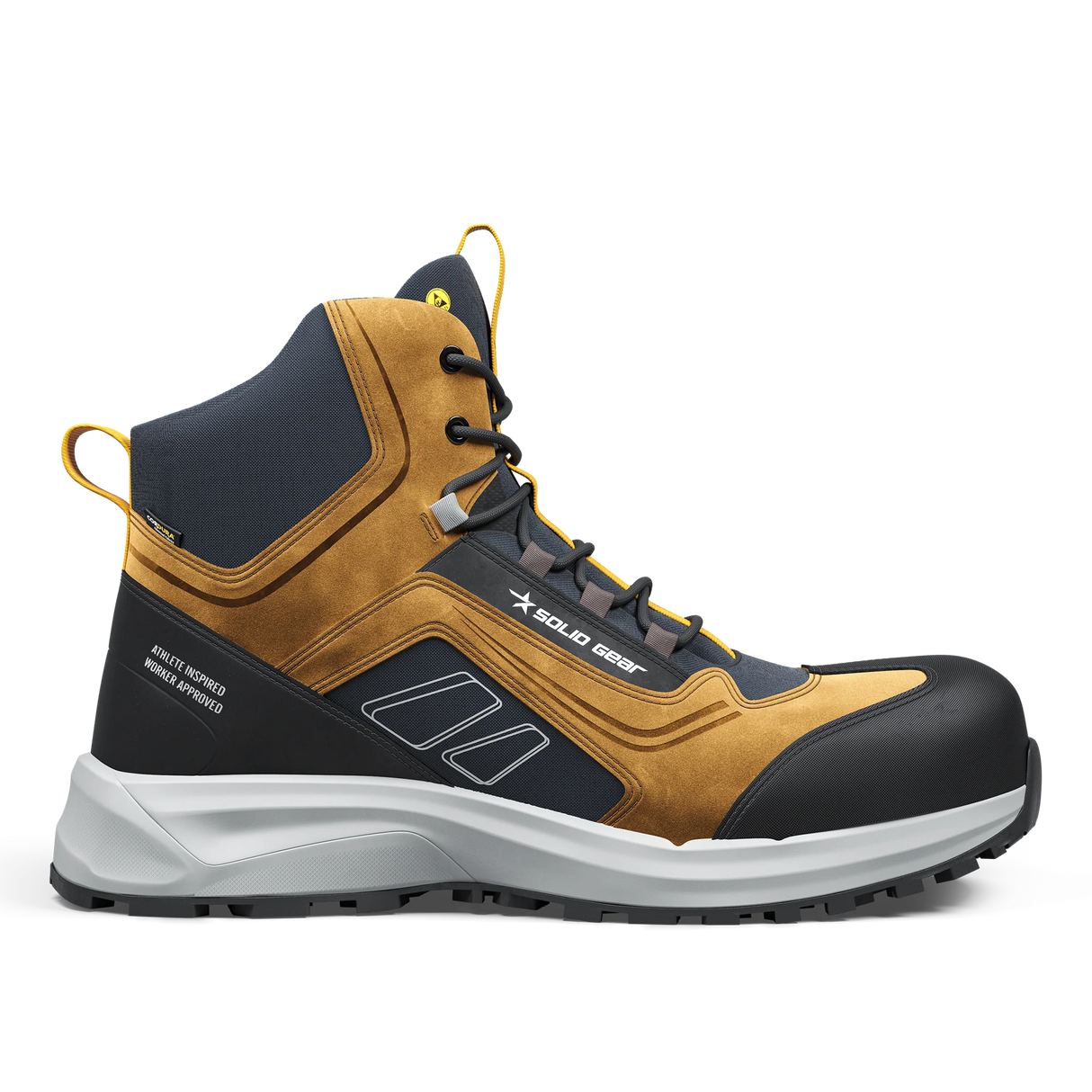Solid Gear Adapt Mid Brown - Chaussure de sécurité mi-haute S3L